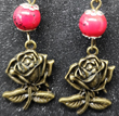 Boucles d'oreilles Beauty and the Beast