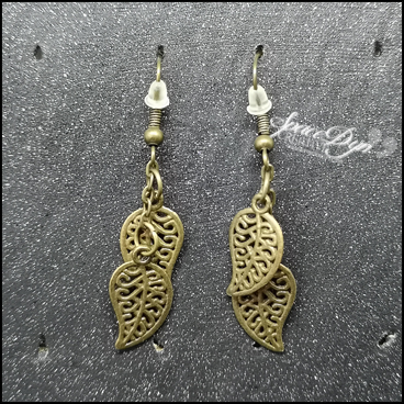 Boucles d'oreilles Feuilles d'Automne