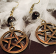 Boucles d'oreilles Pentacle