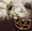 Collier Pentacle bronze